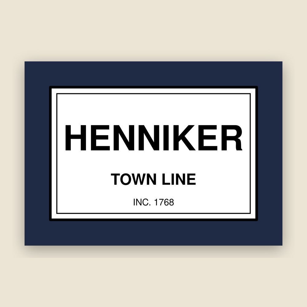 Henniker Town Line Mug