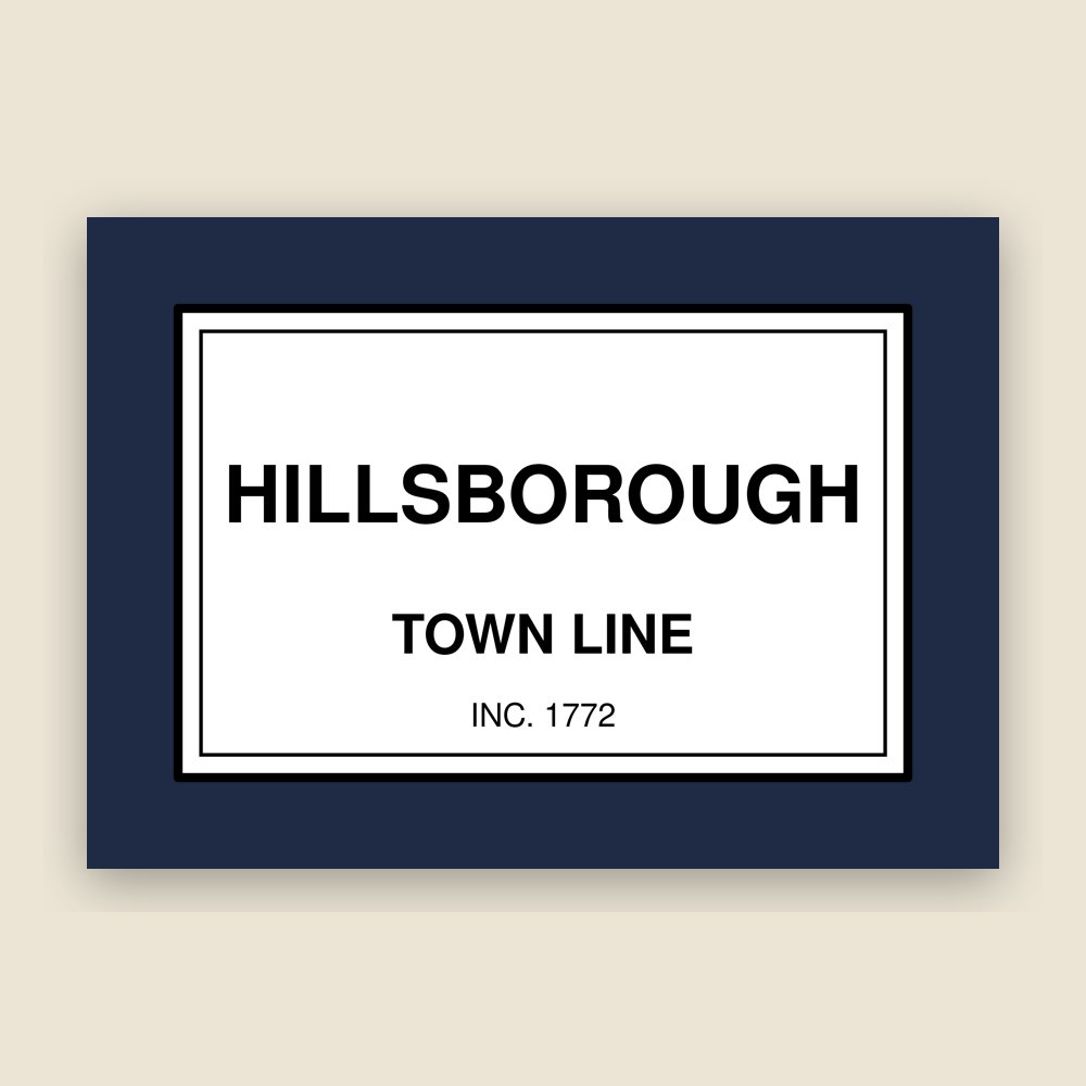 Hillsborough Town Line Mug