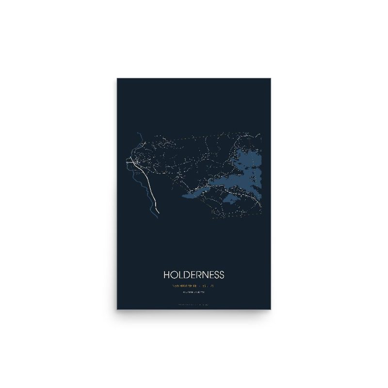 Holderness Street Map Poster · Midnight