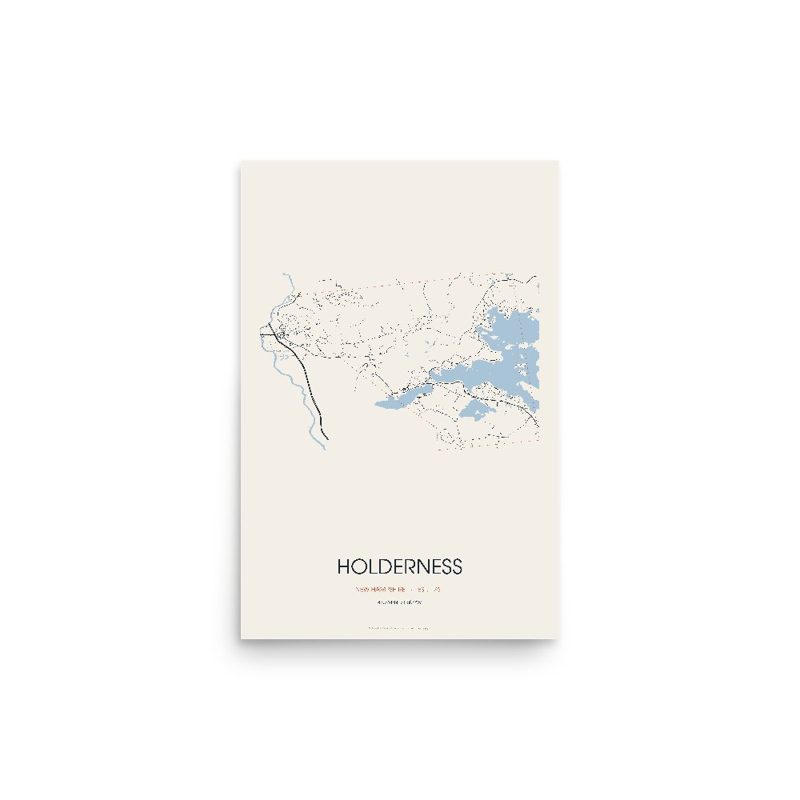 Holderness Street Map Poster · Linen