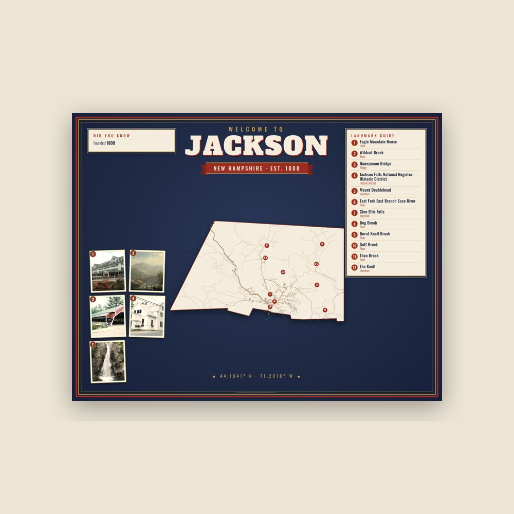 Jackson Map Placemat