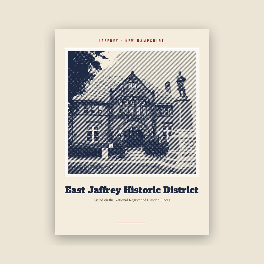 Jaffrey East Jaffrey Historic District Landmark Print