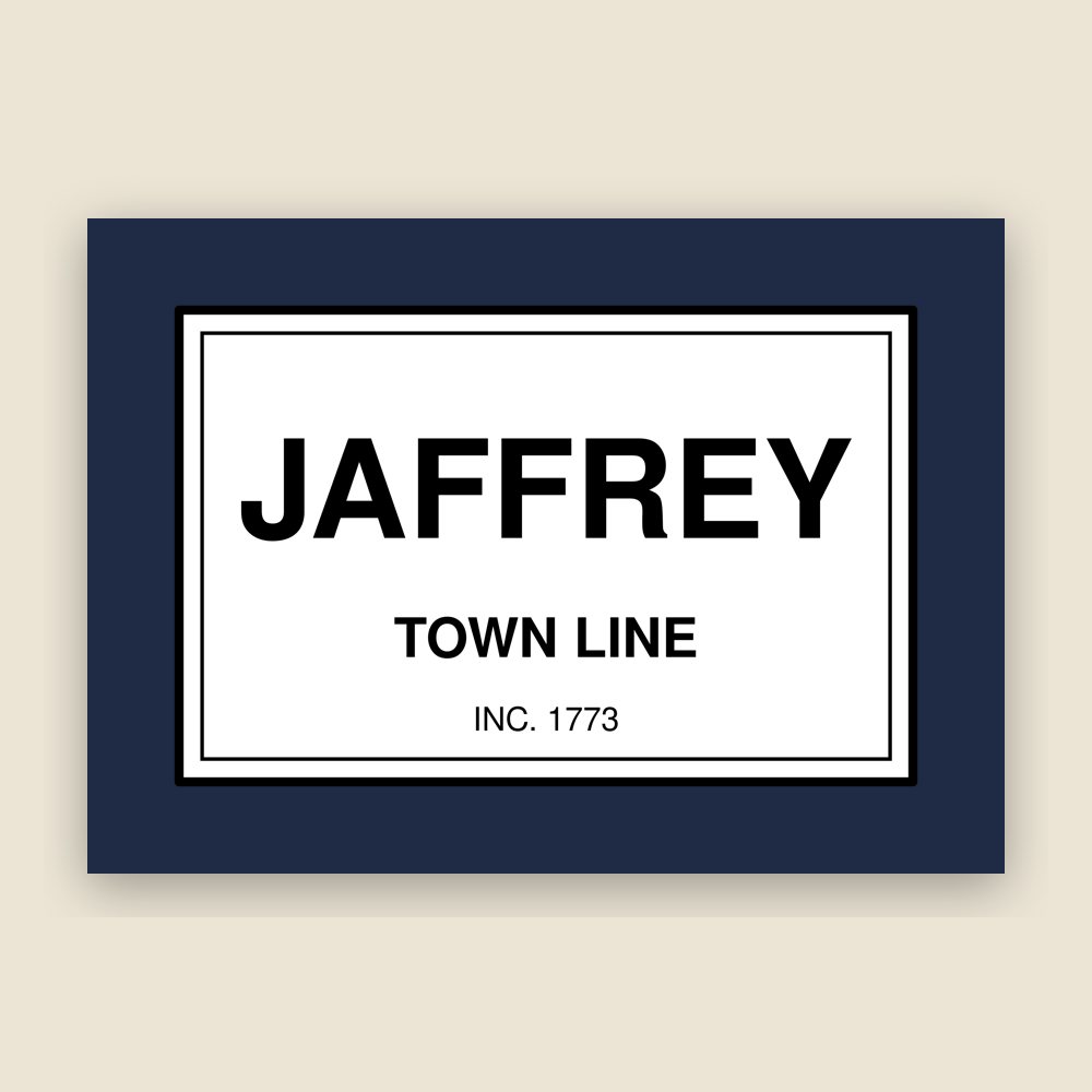 Jaffrey Town Line Mug
