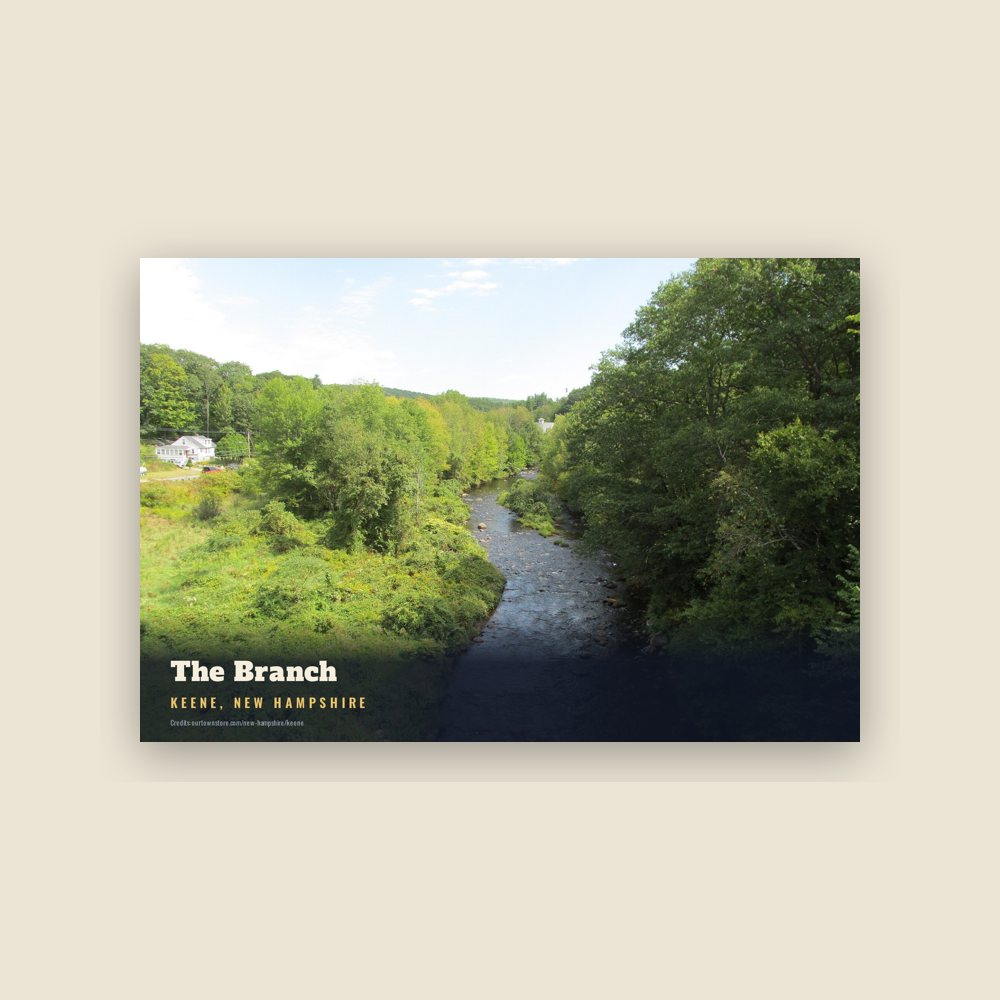 Keene The Branch Postcard