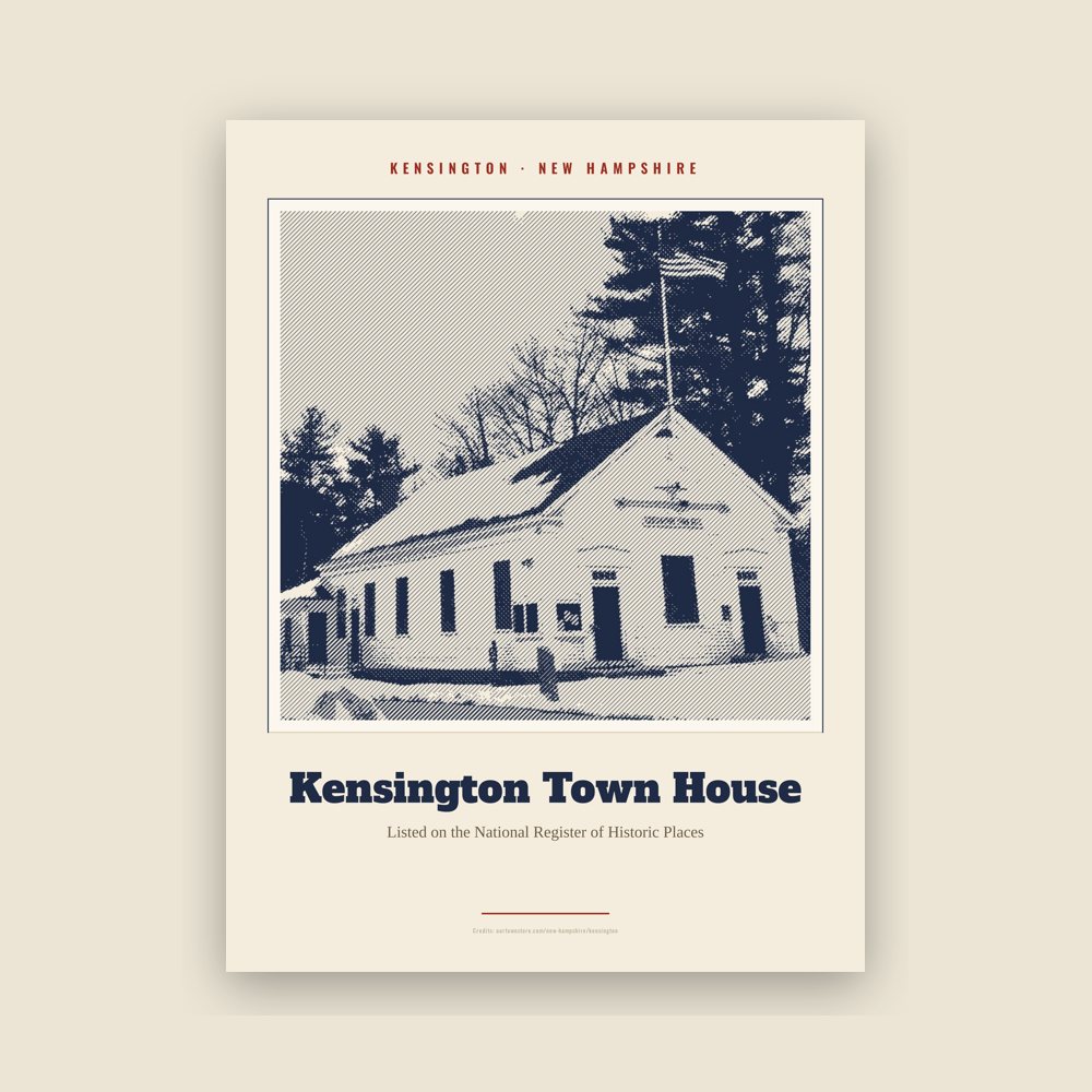 Kensington Kensington Town House Landmark Print