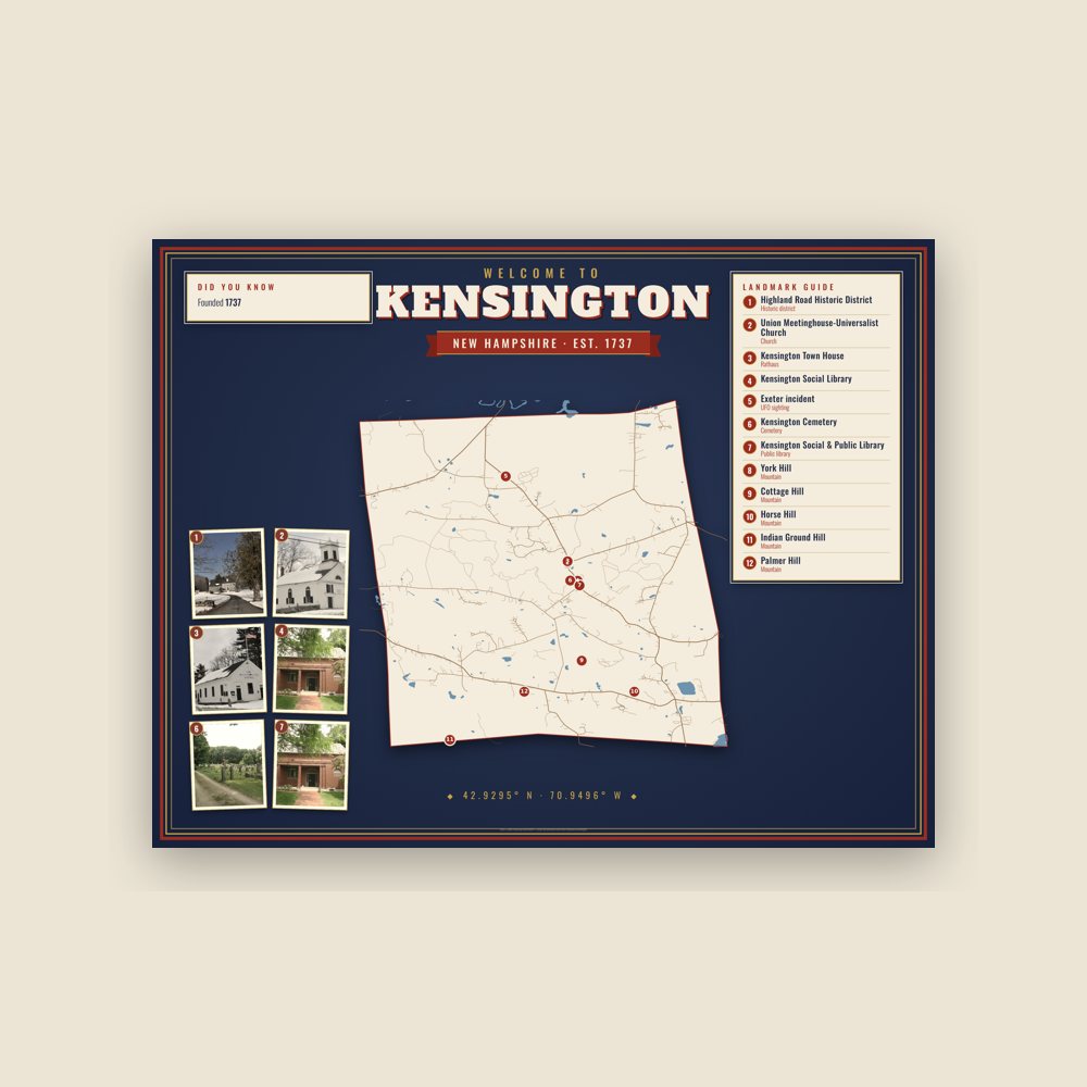 Kensington Map Placemat