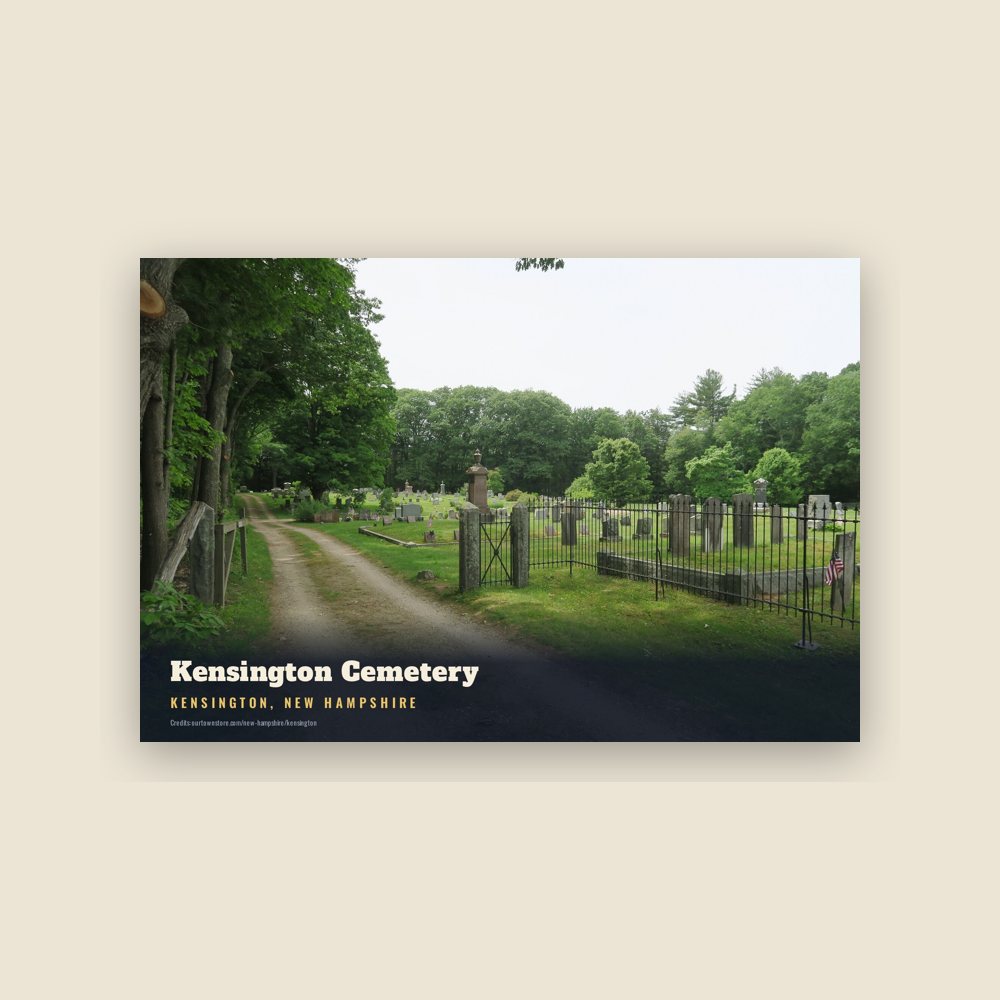 Kensington Kensington Cemetery Postcard