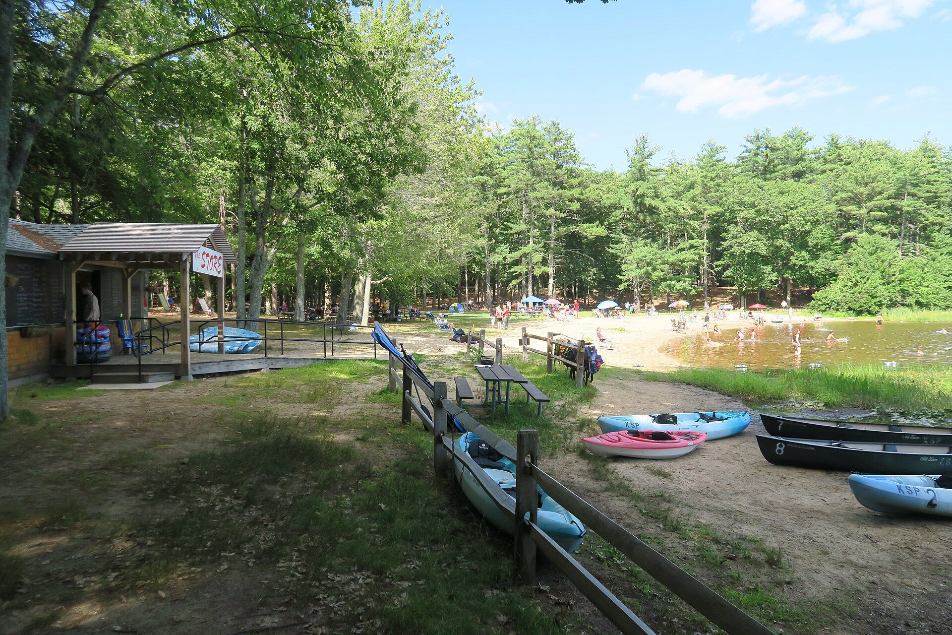 Kingston State Park, Kingston, New Hampshire