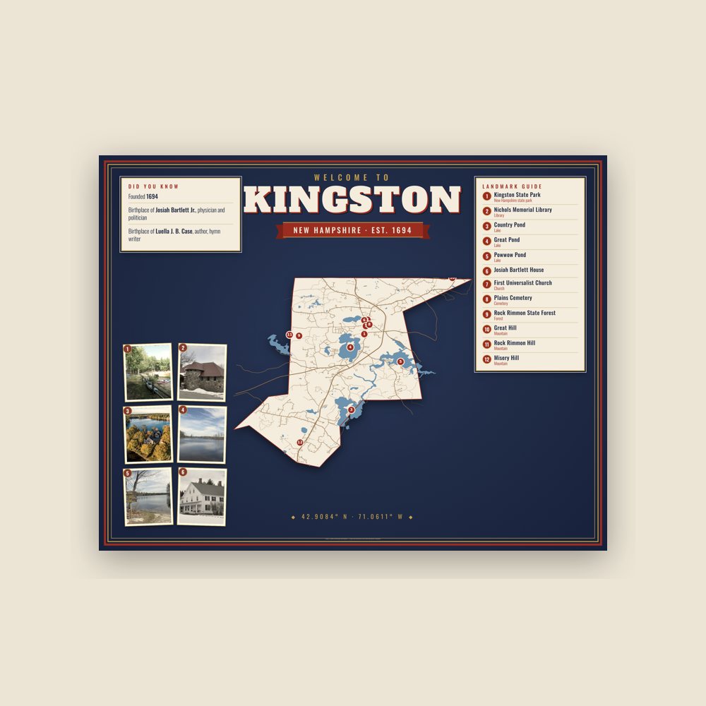 Kingston Map Placemat