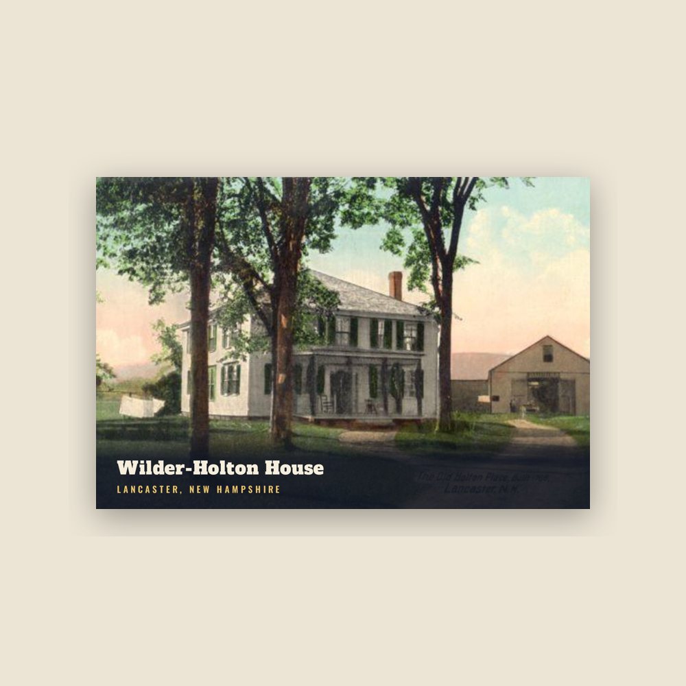 Lancaster Wilder-Holton House Postcard