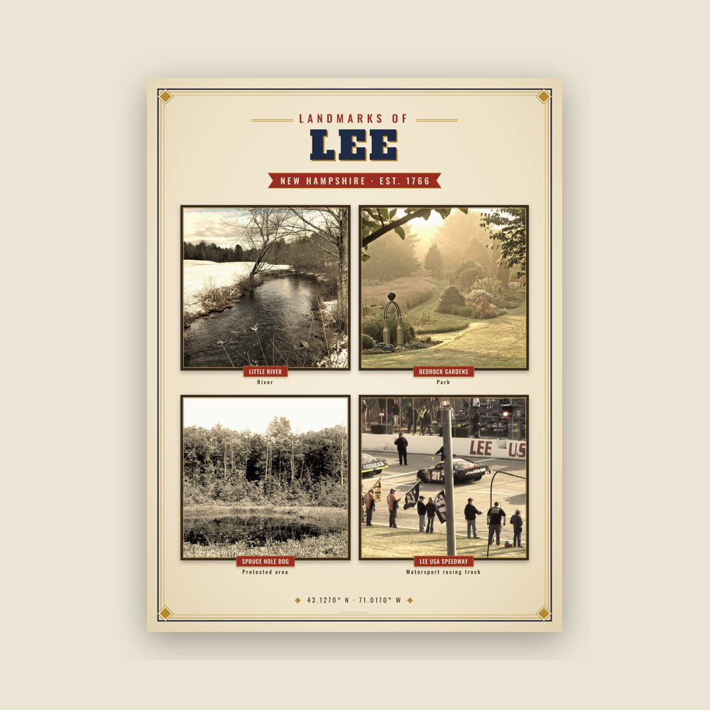 Lee Landmarks Photo Poster