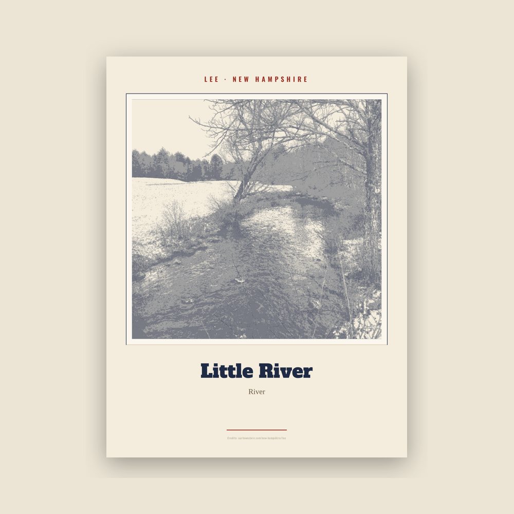 Lee Little River Landmark Print