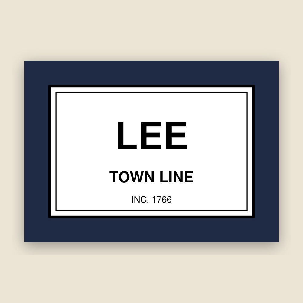 Lee Town Line Mug