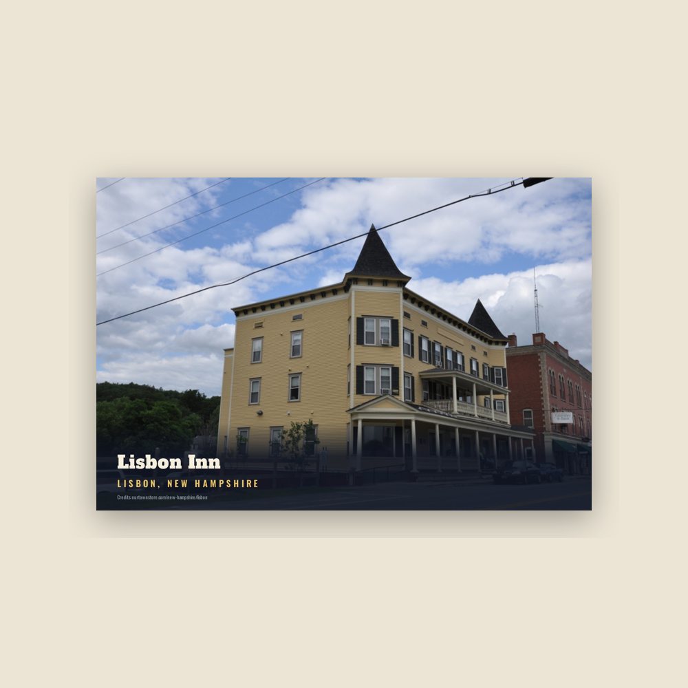 Lisbon Lisbon Inn Postcard