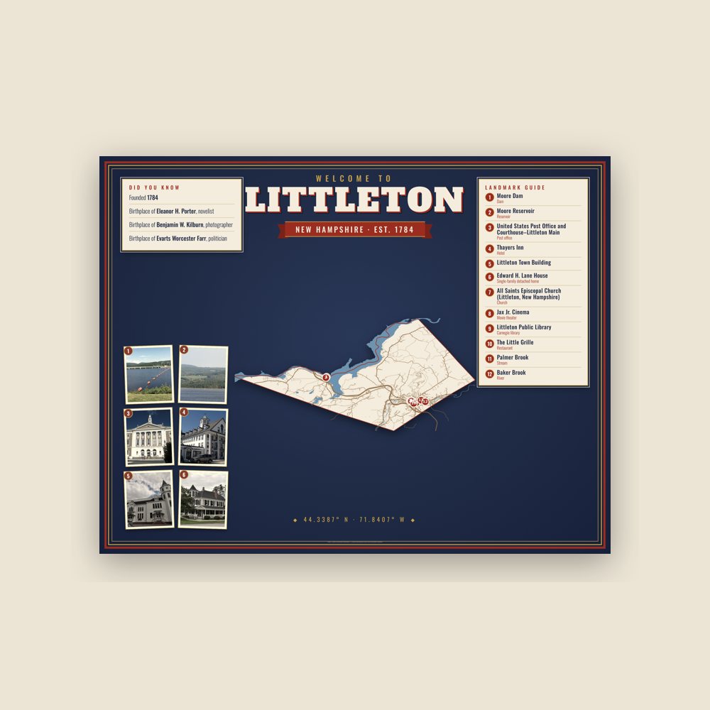 Littleton Map Placemat