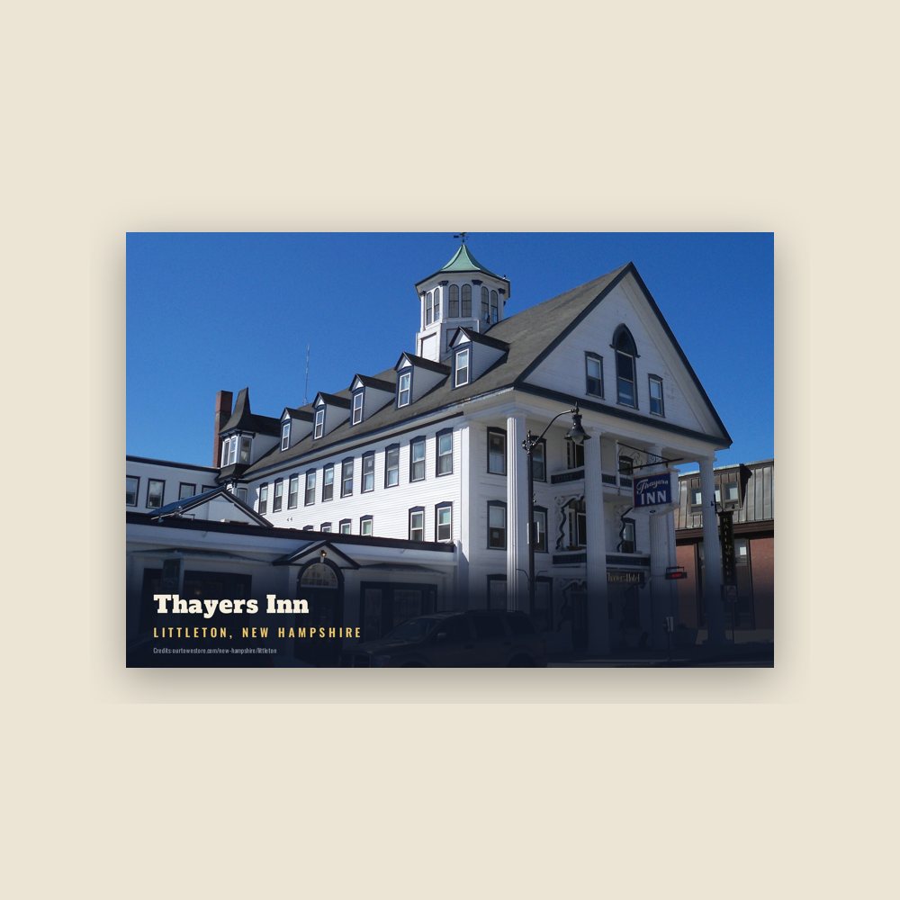 Littleton Thayers Inn Postcard