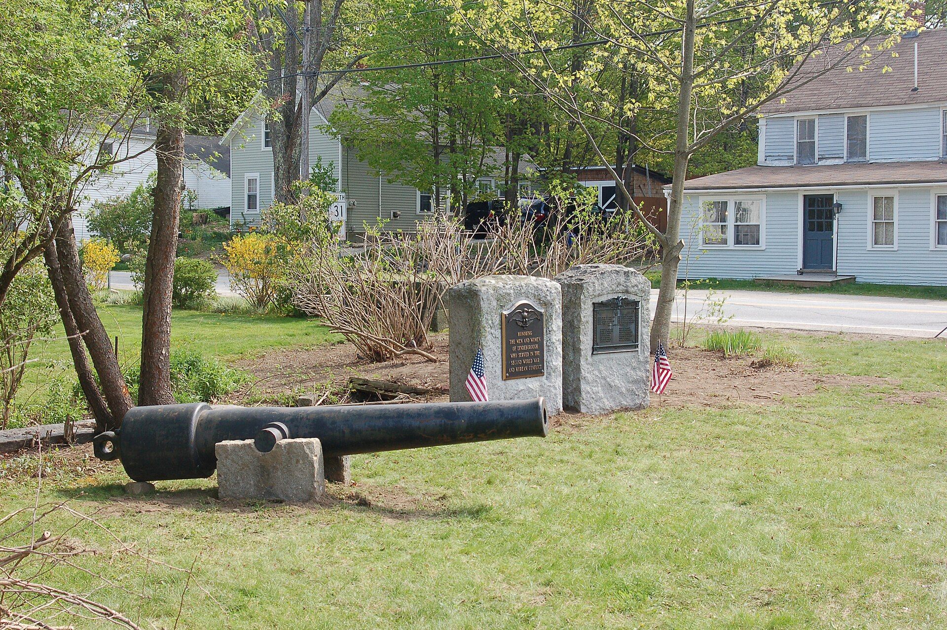 Hartshorn Memorial Cannon, Lyndeborough, New Hampshire