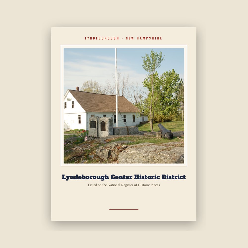 Lyndeborough Lyndeborough Center Historic District Landmark Print