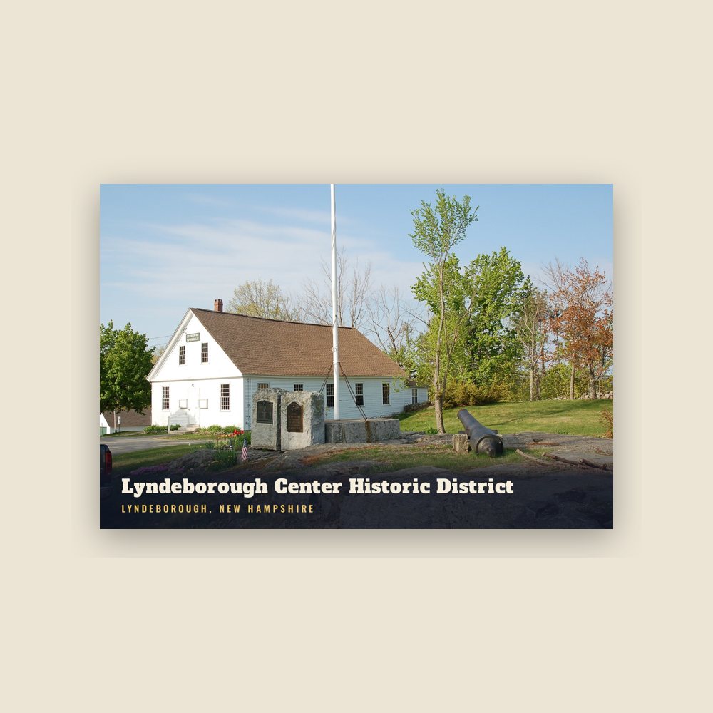 Lyndeborough Lyndeborough Center Historic District Postcard