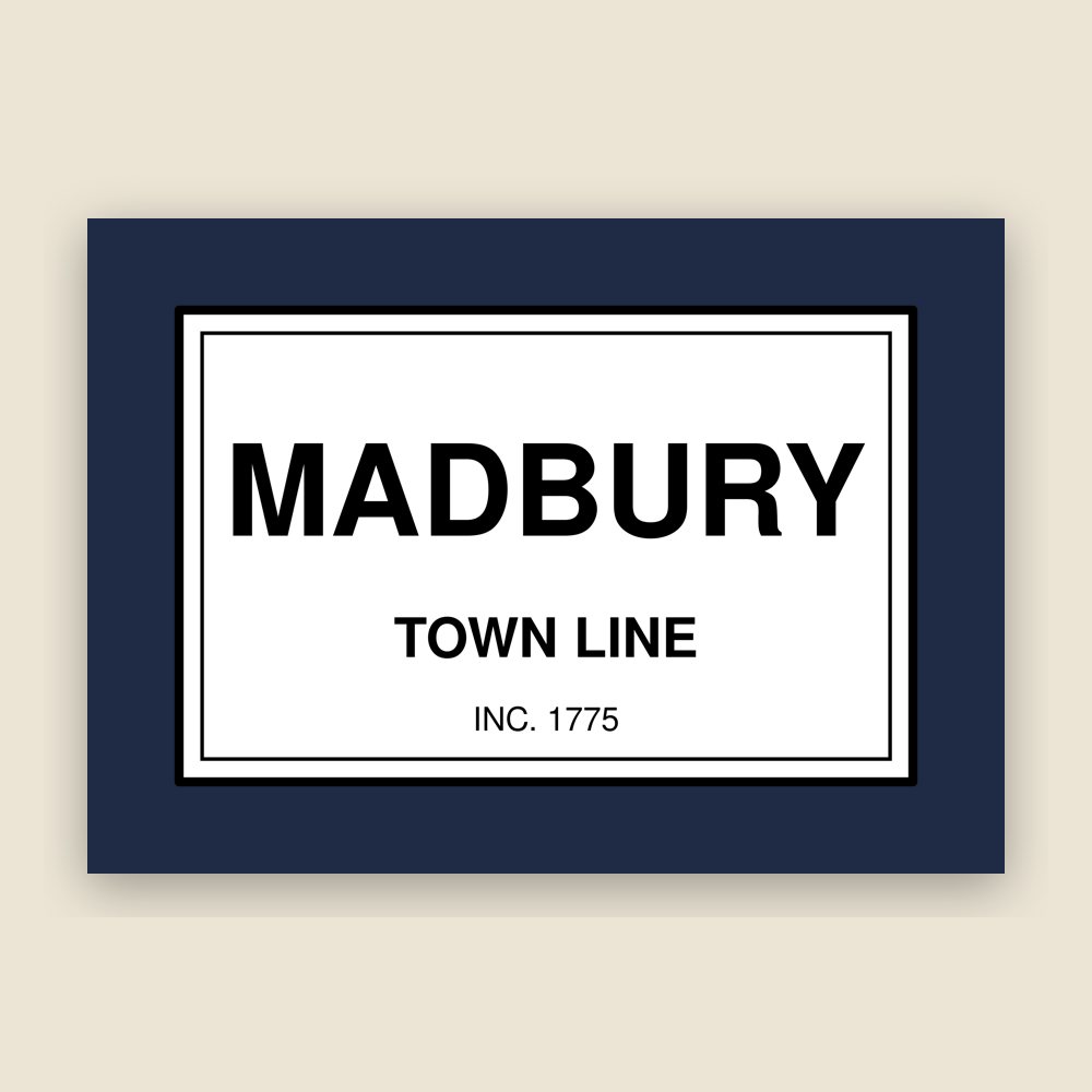 Madbury Town Line Mug