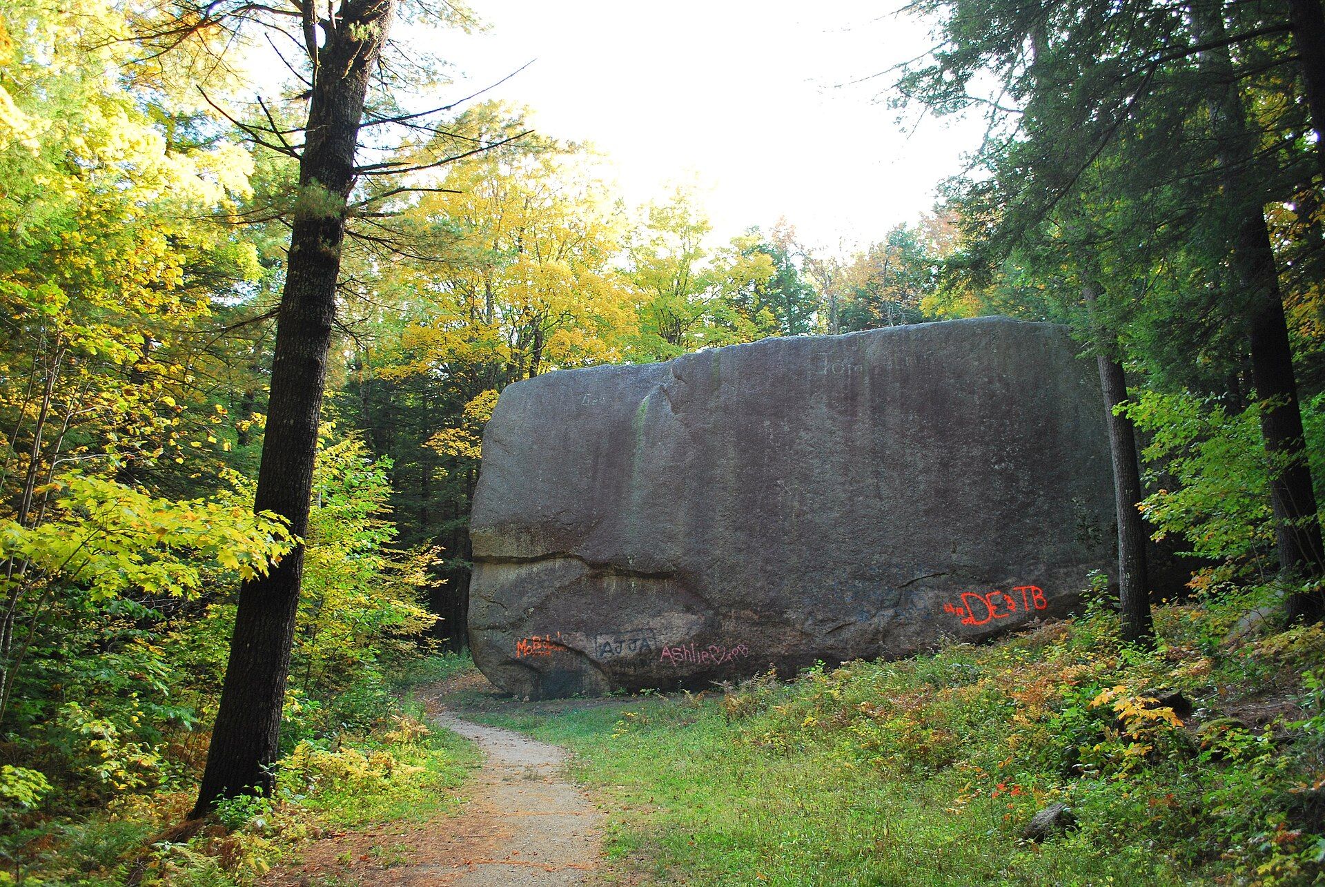 Madison Boulder, Madison, New Hampshire