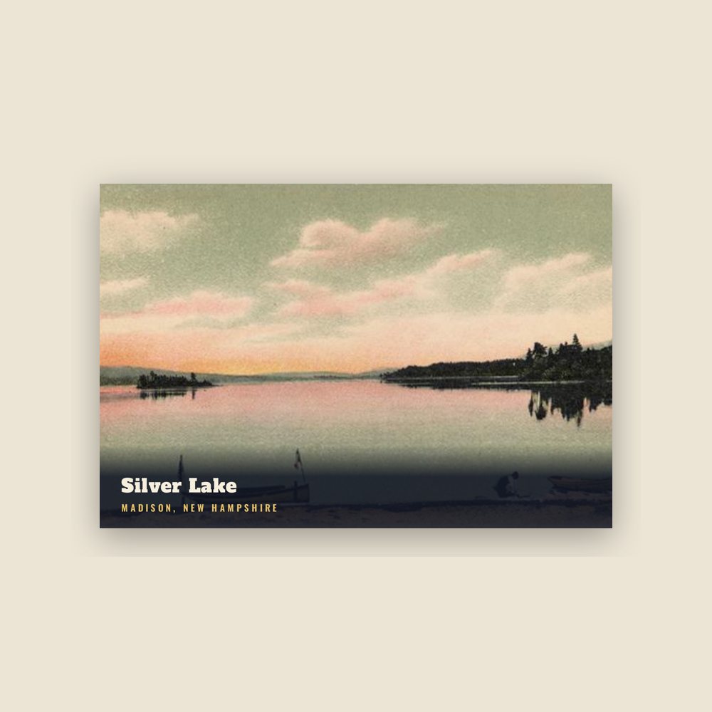 Madison Silver Lake Postcard