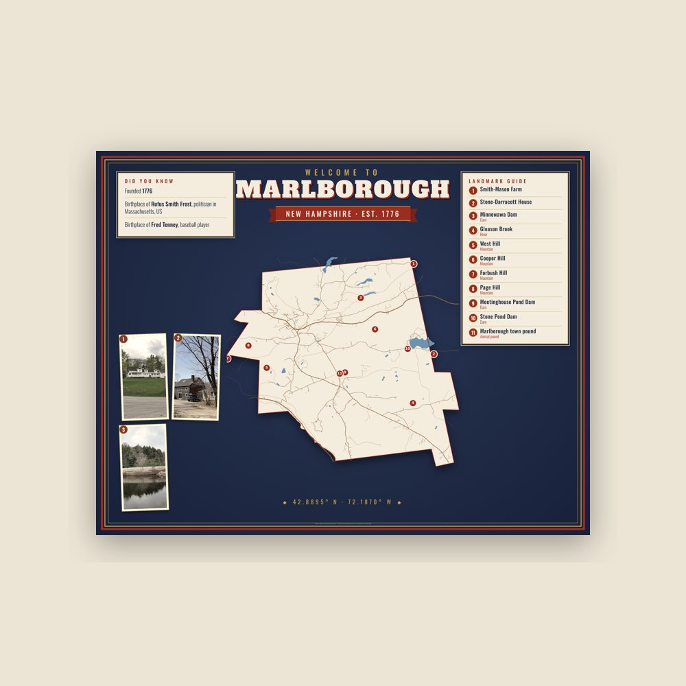 Marlborough Map Placemat
