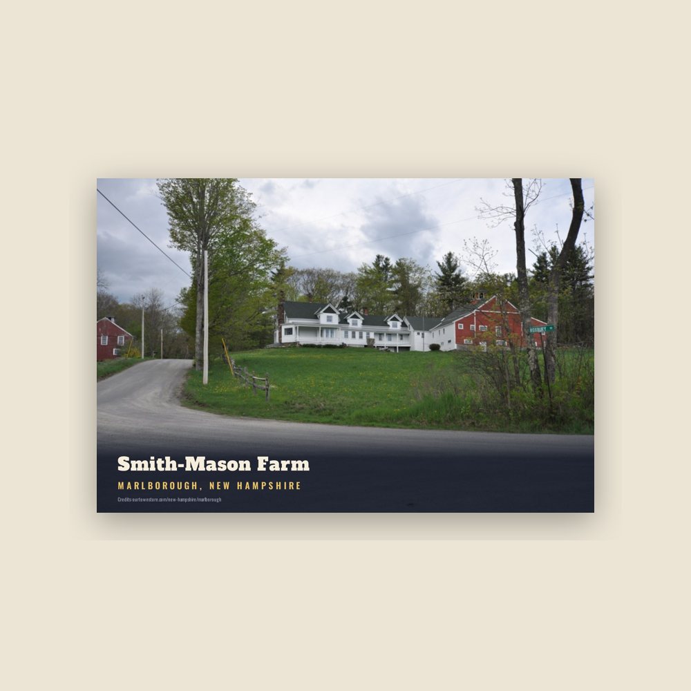 Marlborough Smith-Mason Farm Postcard