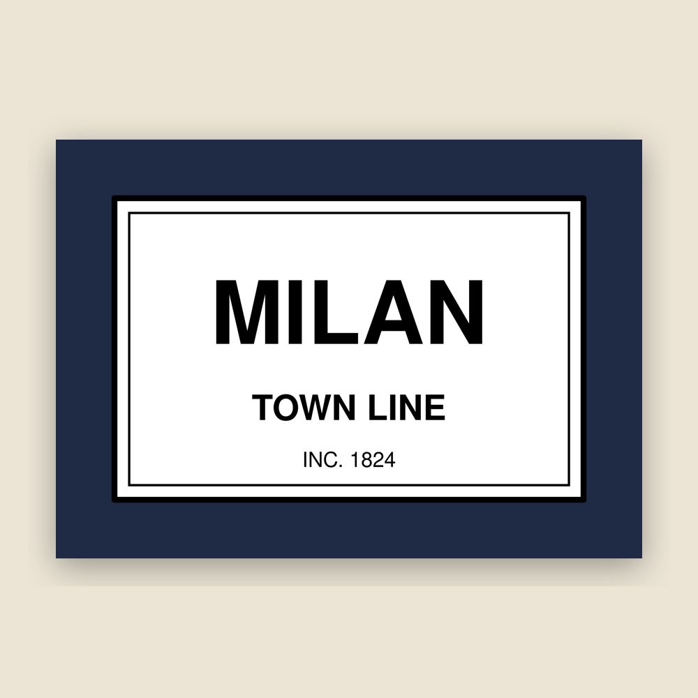 Milan Town Line Mug