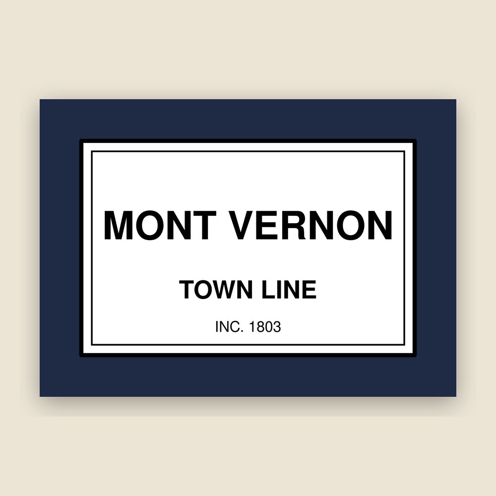 Mont Vernon Cork Coaster