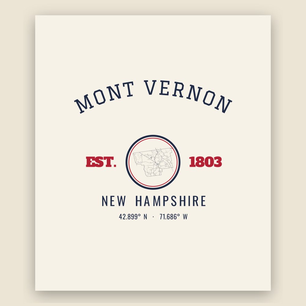 Mont Vernon Hometown Ornament