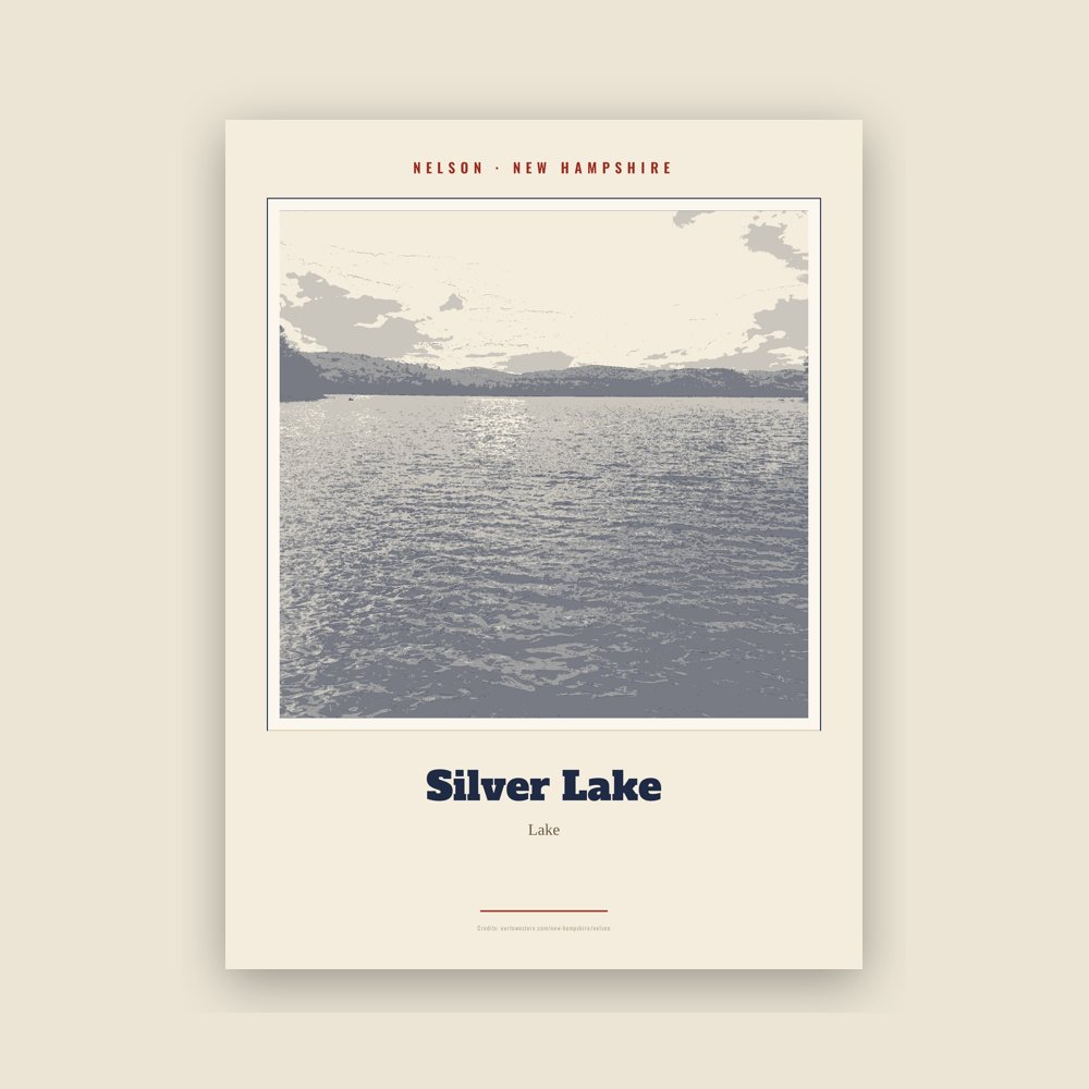 Nelson Silver Lake Landmark Print