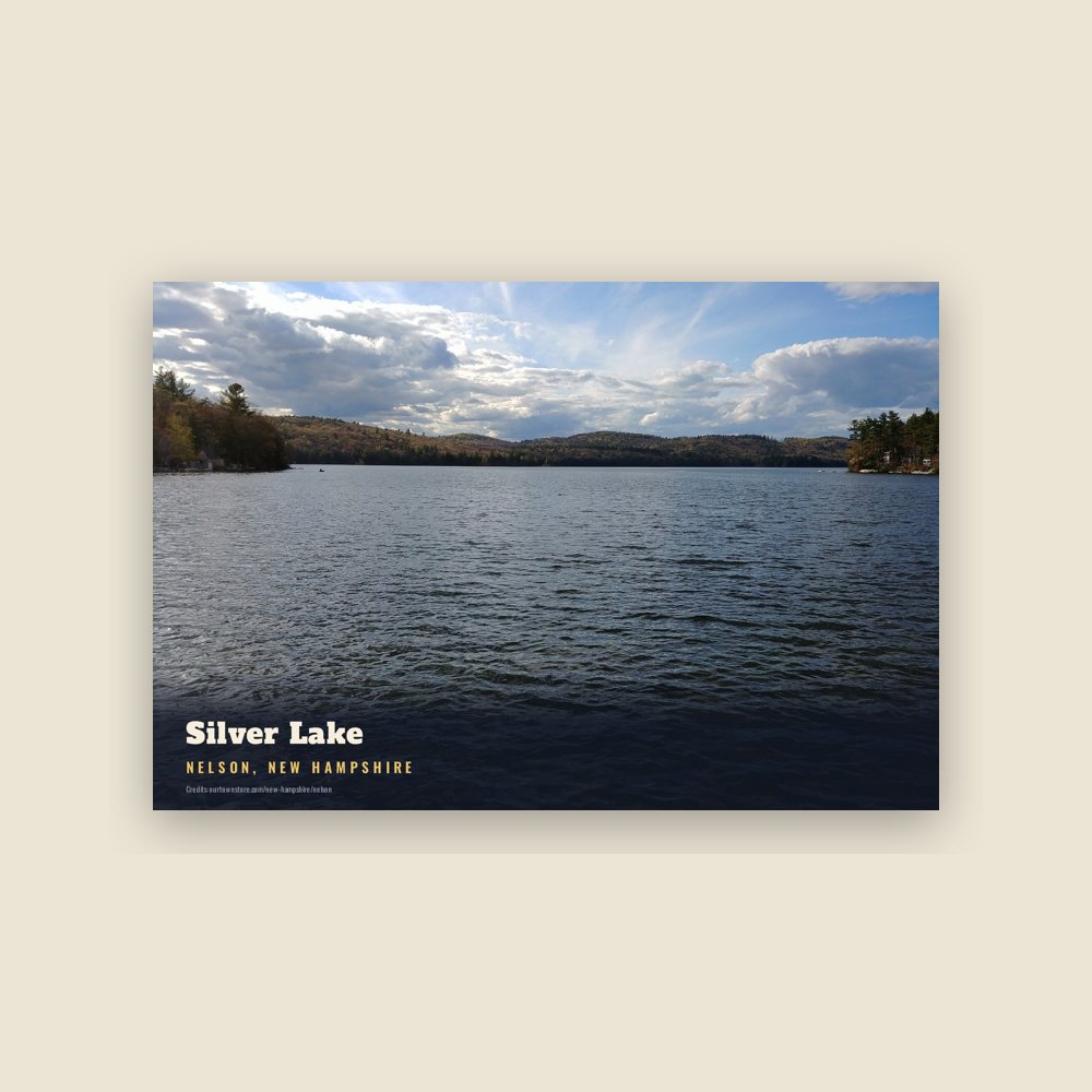 Nelson Silver Lake Postcard