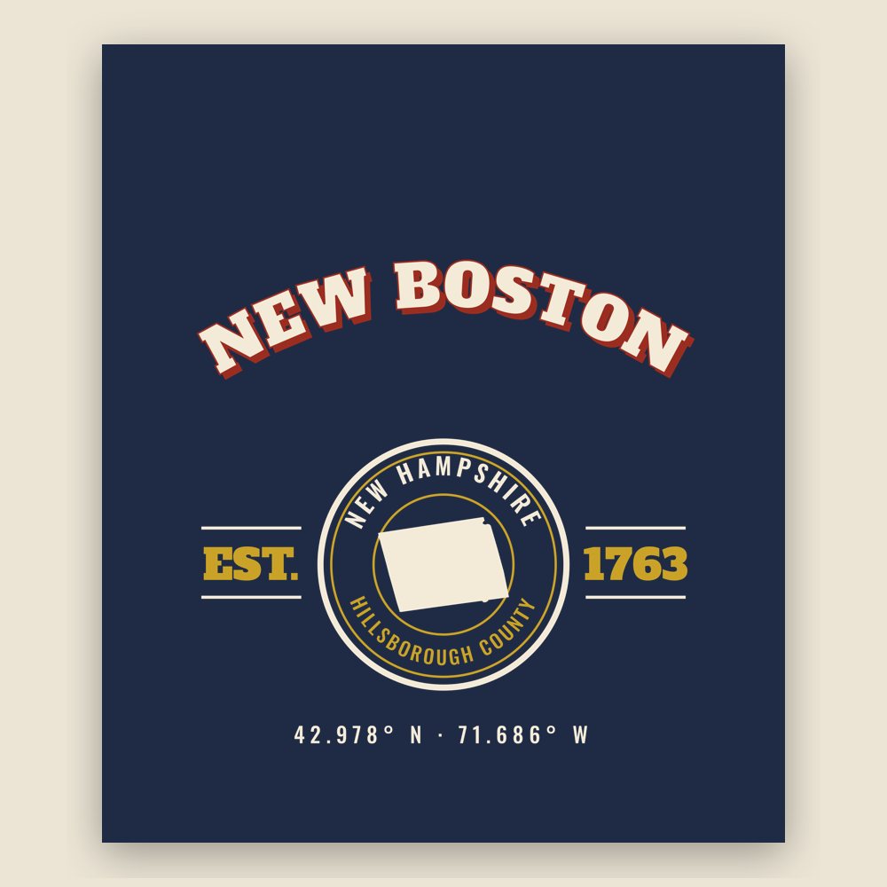 New Boston Est. Tee