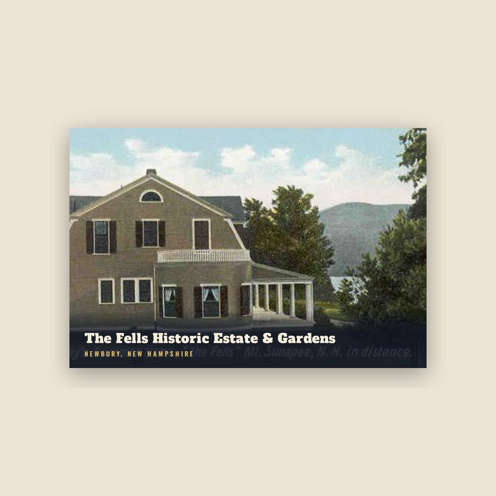 Newbury The Fells Historic Estate & Gardens Postcard