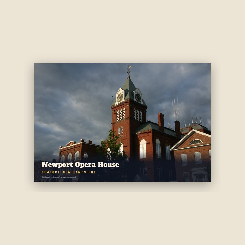 Newport Newport Opera House Postcard