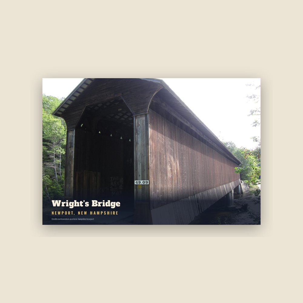 Newport Wright's Bridge Postcard