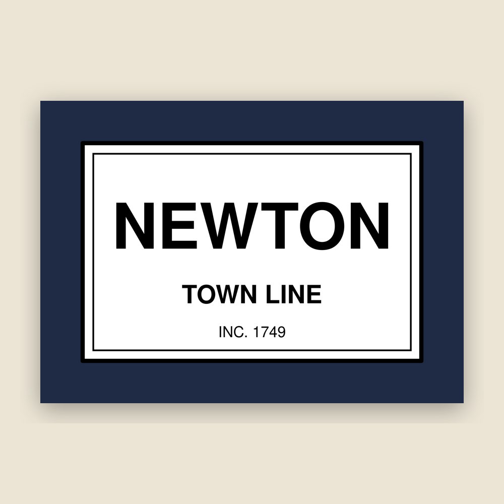 Newton Town Line Mug