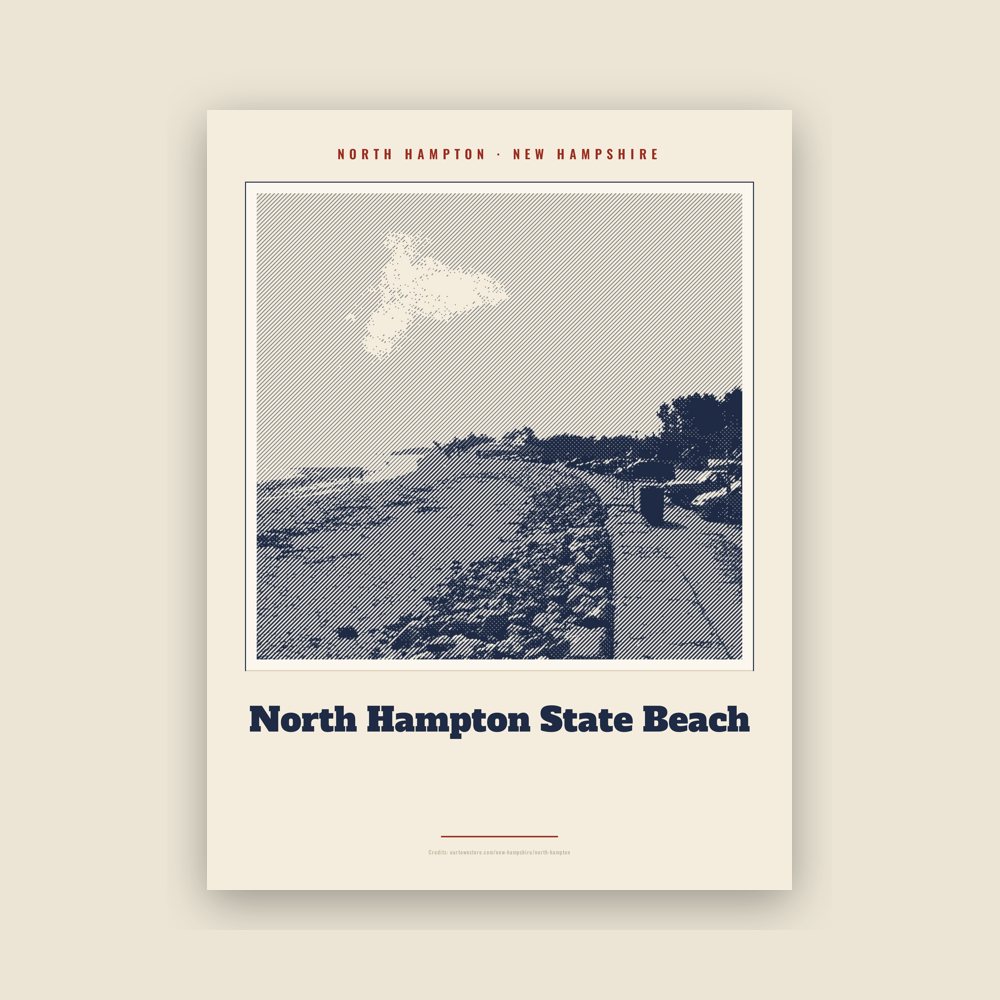 North Hampton North Hampton State Beach Landmark Print