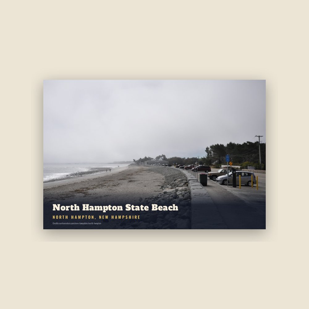 North Hampton North Hampton State Beach Postcard