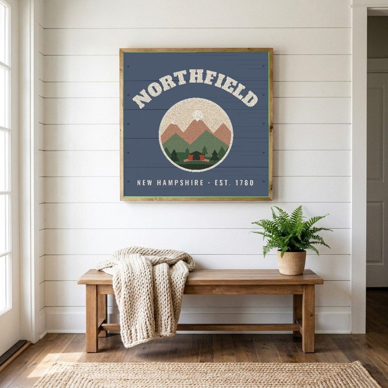 Northfield Hometown Wood Sign