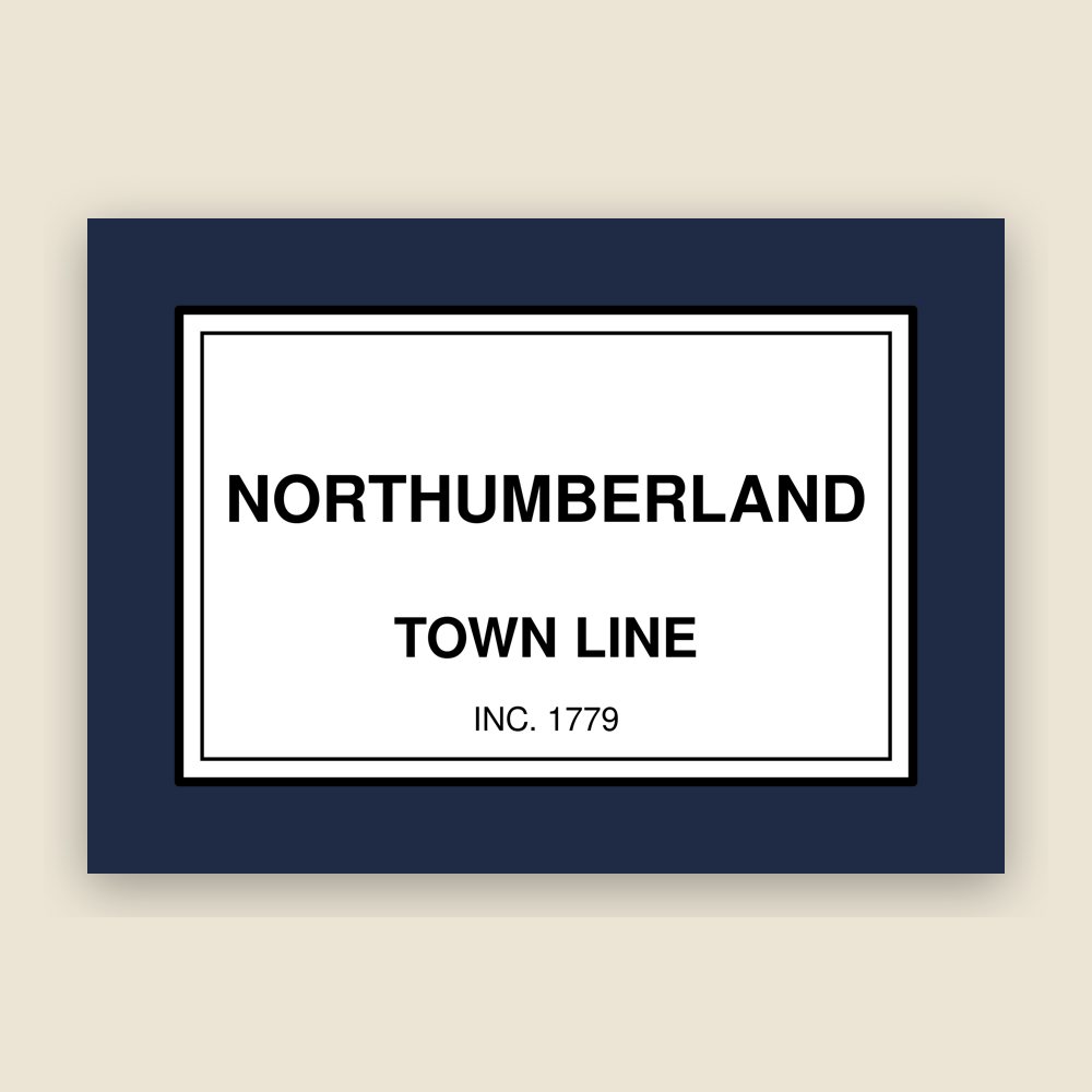 Northumberland Cork Coaster