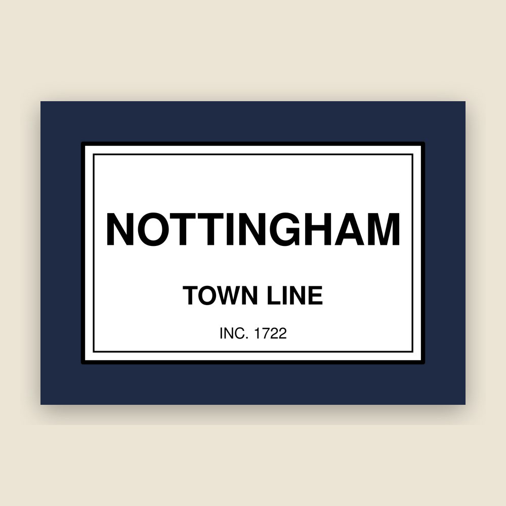 Nottingham Town Line Mug