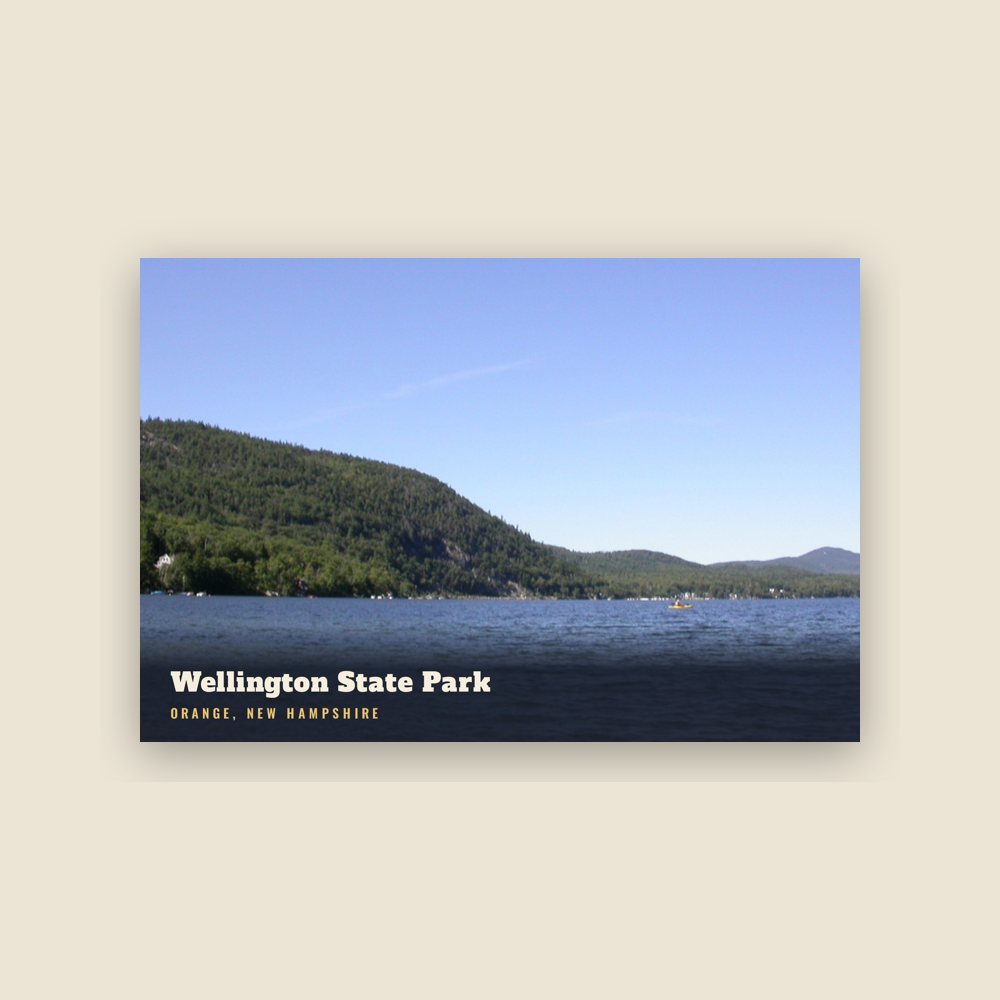 Orange Wellington State Park Postcard