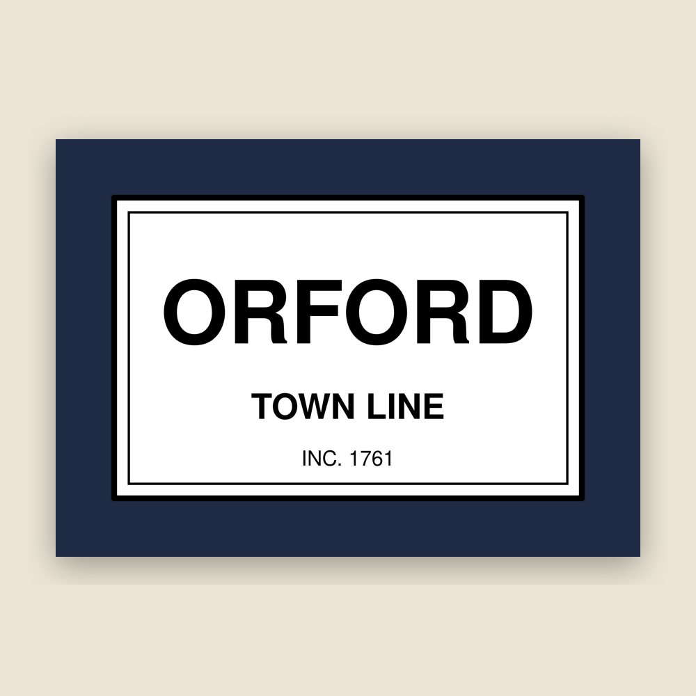 Orford Town Line Mug