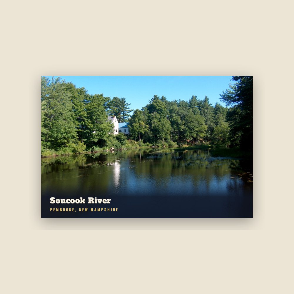Pembroke Soucook River Postcard