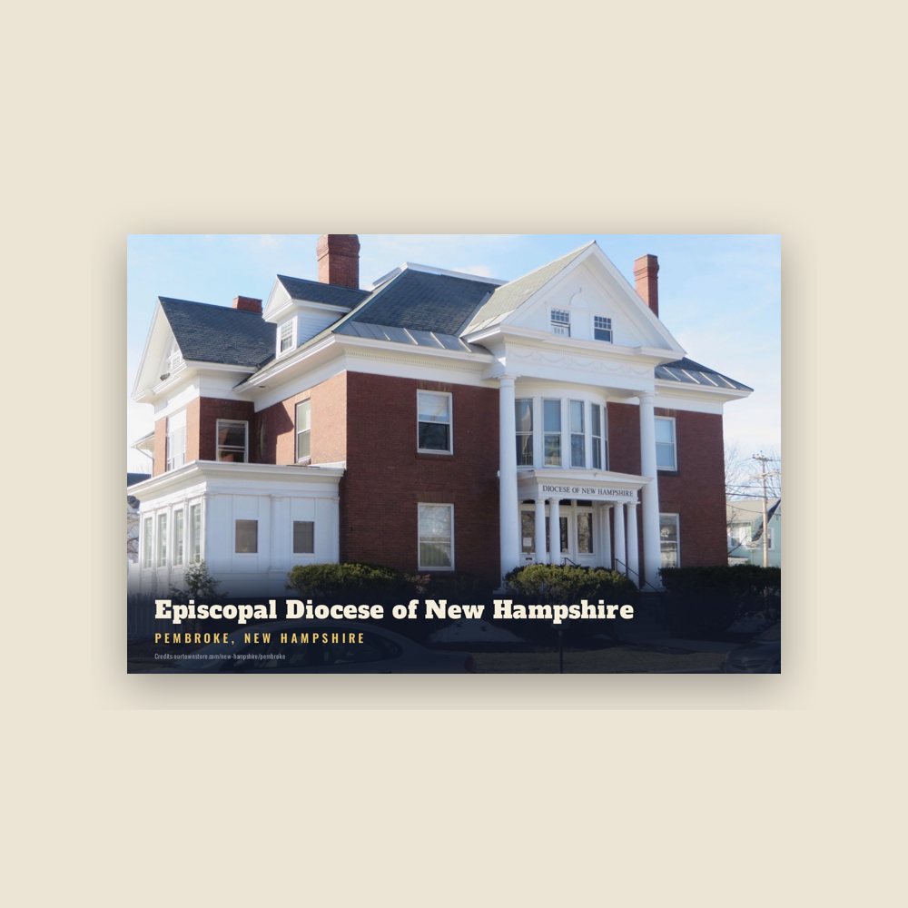 Pembroke Episcopal Diocese of New Hampshire Postcard