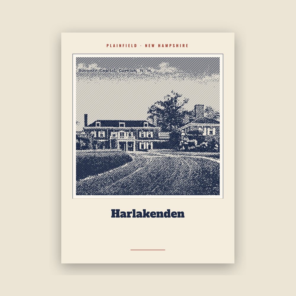 Plainfield Harlakenden Landmark Print
