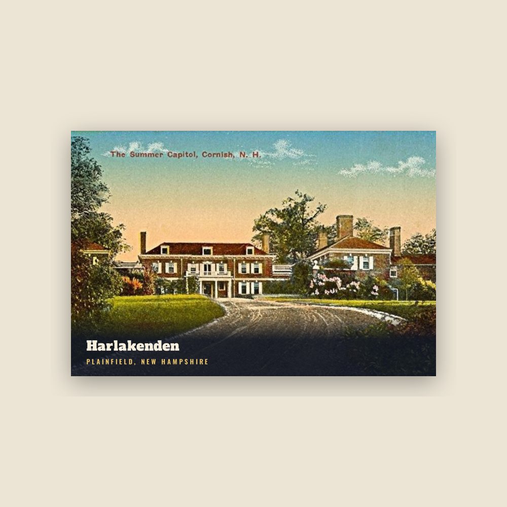 Plainfield Harlakenden Postcard