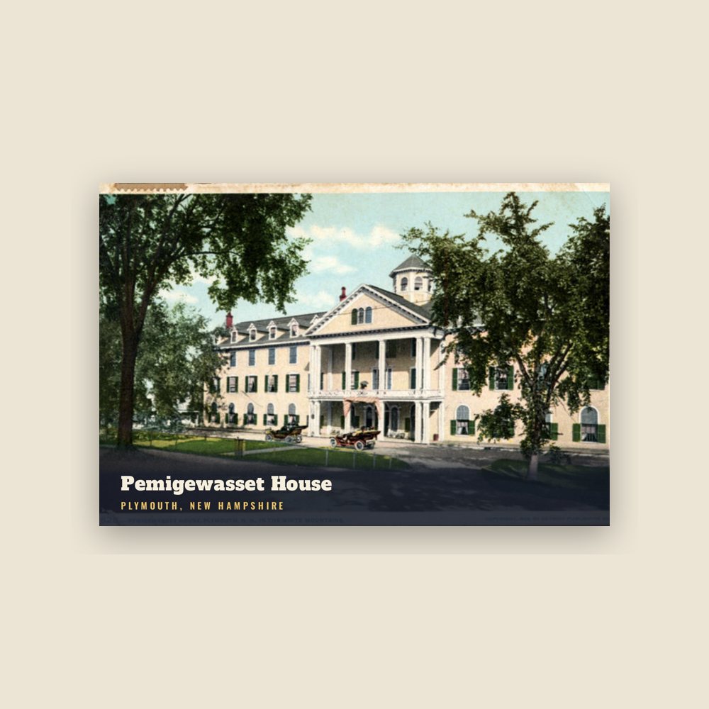 Plymouth Pemigewasset House Postcard